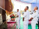 Keel-laying of fourth next-gen offshore patrol vessel for Indian coast guard held at MDL Mumbai