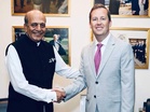 US Ambassador wishes Dinesh Trivedi success as he assumes "important role" as India's High Commissioner to Bangladesh