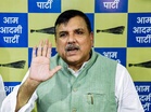 "Why donation-thieving party still protecting big bandits": AAP's Sanjay Singh targets BJP over Ram Temple donation row