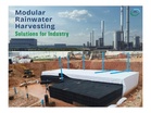InRain® Construction Champions Smarter Water Conservation with Advanced Modular Rainwater Harvesting Systems