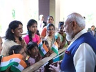 Seychelles: Indian diaspora greets PM Modi upon arrival at hotel in Victoria