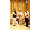 CM Sarma meets cricket legend Sunil Gavaskar in Guwahati, talks on strengthening cricketing ecosystem in Assam