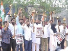 Bengaluru: Youth Congress holds torchlight rally demanding Dharmendra Pradhan's resignation