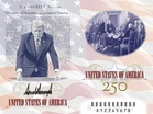 “Welcome, but be good!”: Trump unveils commemorative US passport featuring his image