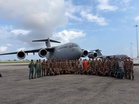 Indian Air Force C-17s carry relief materials to earthquake-hit Venezuela via Abidjan under OP Amistad