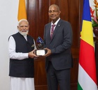 Seychelles confers ‘Guardian of the Blue Horizon’ title on PM Modi