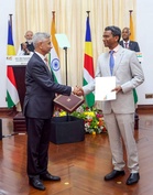 India, Seychelles unveil 19 outcomes spanning defence, digital payments, space, health