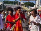 Karnataka BJP chief BY Vijayendra seeks blessings at Tirumala temple