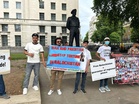 Baloch activists protest outside 10 Downing Street; demand global action against Pakistan’s rights record