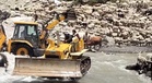 Himachal health worker crosses flooded stream on bulldozer to ensure polio vaccination in Lahaul-Spiti