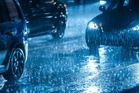 Vehicles stranded as heavy rains trigger mudslide on Mughal Road