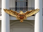 "Golden Gift to White House": Trump shares AI-generated eagle to mark America's 250th birthday