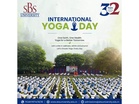 International Yoga Day Celebrated with Great Enthusiasm at SBS University under EBSB Camp