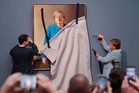 Merkel portrait for chancellery gallery unveiled at Berlin museum