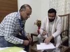 Haryana CM Nayab Singh Saini fills SIR enumeration form in Narayangarh