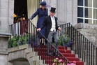 King hosts rare family summit days before Harry's UK return