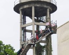 Patiala: Outsourced meter readers climb atop water tank to protest PSPCL ‘indifference’