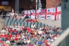 Baseball star responds after England fans take over and sing his name at MLB game