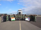 Indian Navy’s P-8I aircraft arrives at Joint Base Pearl Harbor-Hickam in Hawaii for RIMPAC 2026