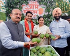 Delhi CM Rekha opens mango fest