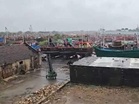 Gujarat: Veraval Port hoists Signal No 3 after squally weather alerts, rough sea conditions