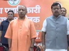 UP: Nitin Nabin, CM Yogi Adityanath hold meeting with BJP's office bearers in Lucknow