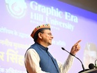 Uttarakhand CM Dhami inaugurates Academic Block, Auditorium at Graphic Era Hill University in Bhimtal