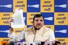 AAP MP Sanjay Singh questions silence over Rs 650-cr scam in Directorate General of Health Services