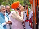 Haryana CM pays floral tribute to Dr Syama Prasad Mookerjee, says he envisioned "undivided India"