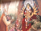 Kolkata's Chorbagan Sarbojonin Durga Puja Committee unveils wall mural of PM Modi performing aarti
