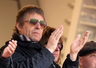 Liam Gallagher reacts as Harry Kane loses his voice singing after England World Cup drama