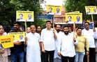 AAP stages protest outside LNJP Hospital over Rs 650-cr health scam