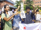 SFI alleges police crackdown at stir, demands scrapping of NTA