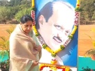 Pune: Sunetra Pawar visits Ajit Pawar's memorial in Baramati ahead of assembly bypoll campaign
