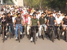 Sports Minister Mansukh Mandaviya leads 69th Fit India Sundays on Cycle; Calls for mass participation in Fit India movement