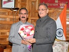 Himachal CM Sukhu calls on Governor Gupta, discusses state development