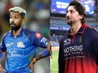 RCB star Tim David fined 25% of match fee, handed one demerit point for IPL Code of Conduct violation; MI skipper Pandya fined for slow over-rate