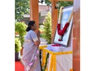 President Droupadi Murmu pays tribute to Babasaheb Ambedkar on his 135th birth anniversary