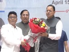 CM Dhami attends the inauguration ceremony of 87th Inter-State Junior & Youth National Table Tennis Championship in Dehradun