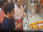 Team India head coach Gautam Gambhir offers prayers at Salasar Balaji Temple