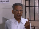 BJP MLA Rameshbhai Tilara casts vote for Rajkot Municipal Corporation election