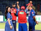 Preity Zinta flashes her dimpled smile as she cheers Punjab Kings from stands
