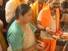 Delhi CM Rekha Gupta attends 'Prana Pratishtha' ceremony at city's Ram Temple Gaushala