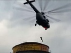 UP: IAF rescues two children stranded atop water tank in Gorakhpur
