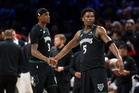 Jaden McDaniels issues bold promise to Anthony Edwards for Spurs series