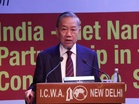 "Vietnam and India are natural partners concerning peace and security," says Vietnam President