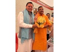 Uttarakhand CM Dhami extends wishes to CM Suvendu Adhikari after oath ceremony in West Bengal