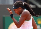 Coco Gauff smashes herself with her tennis racket in bizarre Italy Open incident