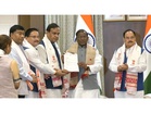 Himanta Biswa Sarma meets Assam governor, stakes claim to form government