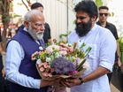 PM Modi meets Pawan Kalyan, enquires about his well-being, wishes him good health